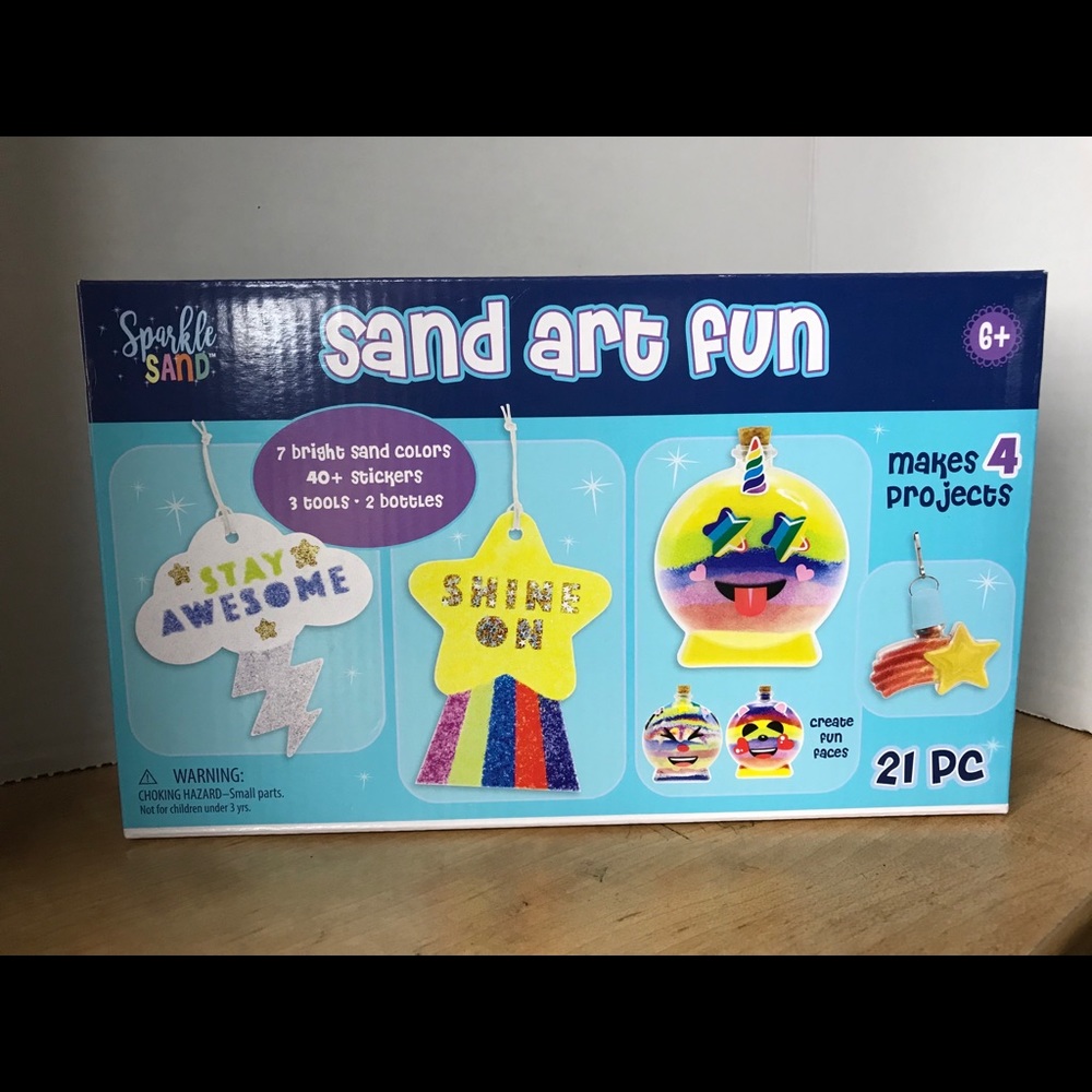 Sparkle Sand - Sand Art Fun